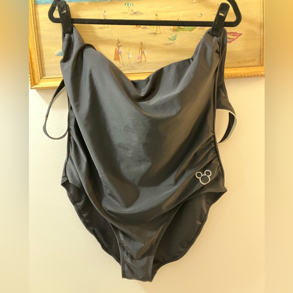 Official Disney women’s one piece logo swimsuit size 18